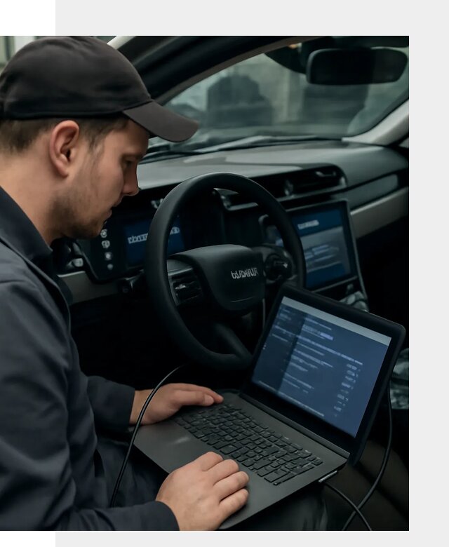 Профессиональная русификация автомобилей Lynk Co в Зеленодольске