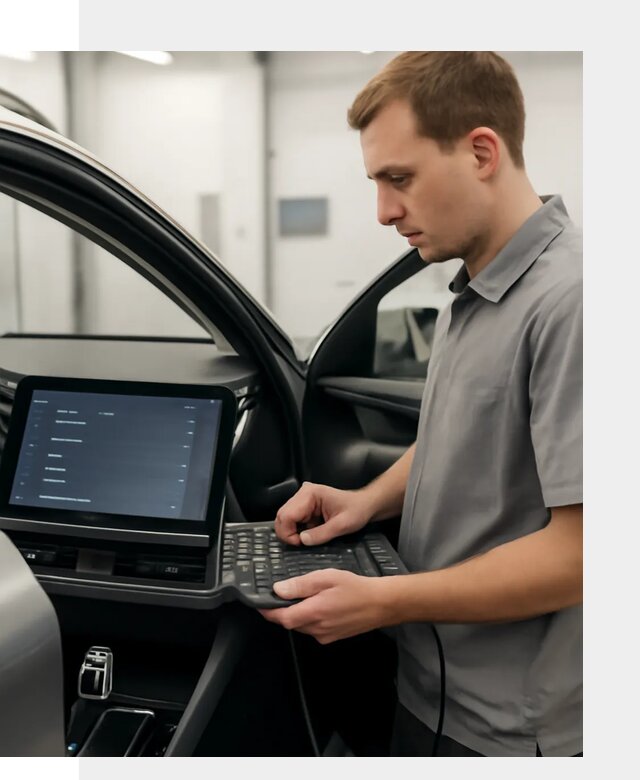 Русификация мультимедиа автомобилей Lynk Co в Зеленодольске