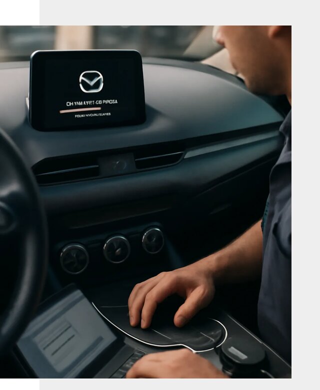 Установка приложений Mazda на мультимедийную систему в Зеленодольске