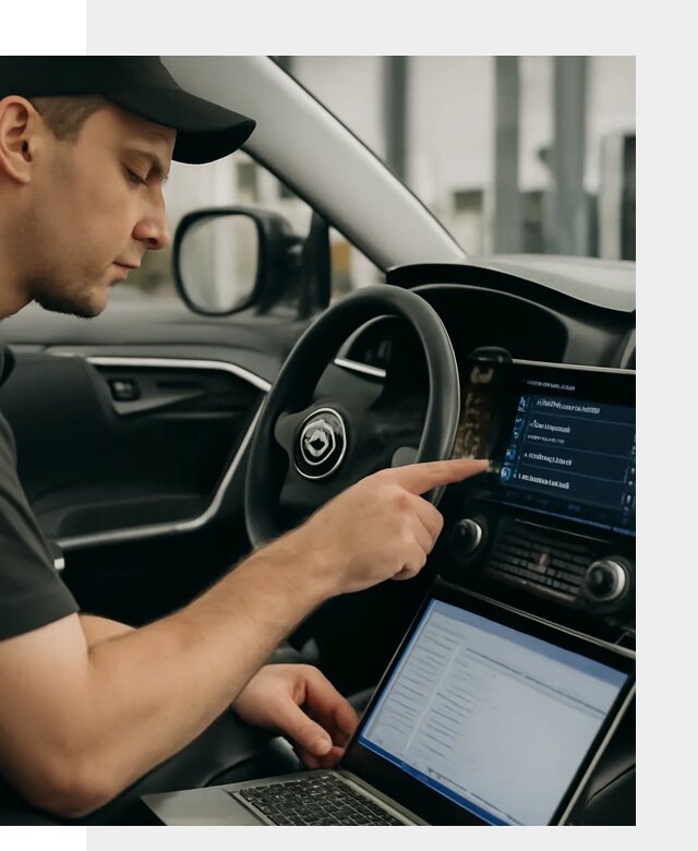 Русификация мультимедиа Toyota для автомобилей в Зеленодольске
