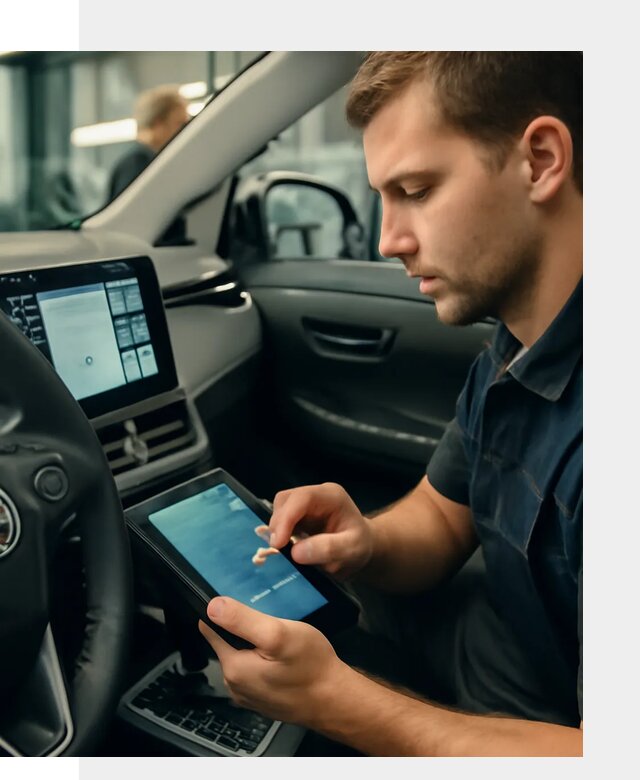 Установка приложений Toyota на мультимедиа в Зеленодольске